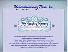 Tablet Screenshot of mynaughtymommy.com